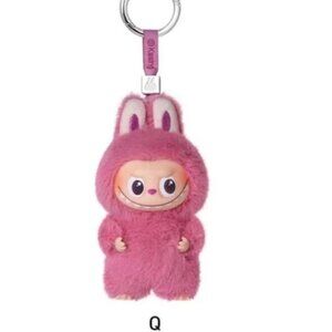 Letter Q - New V4 THE MONSTERS LABUBU PIN FOR LOVE SERIES VINYL PLUSH PENDANT